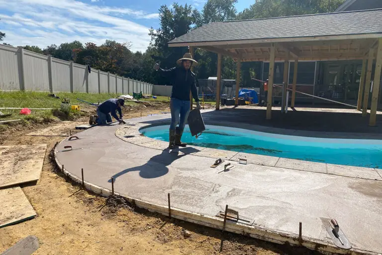 Patriots Concrete Commercial Industrial and Residential Hardscapes and Pool Surrounds