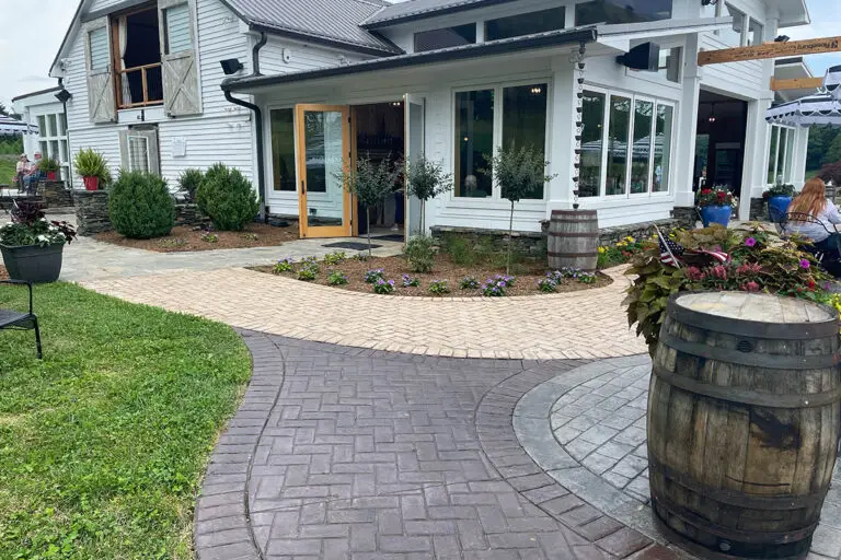 Patriots Concrete Decorative Concrete_Old Barn Winery